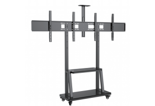 Giá Treo Tivi Di Động 2 Màn Hình 2100-2 Từ 32 - 75 Inch Tải Trọng 150Kg
